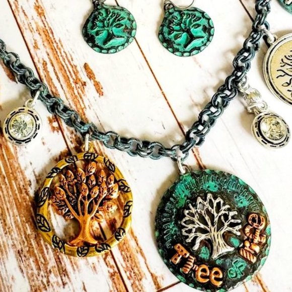 Tree of Life Necklace Set - Picture 3 of 4
